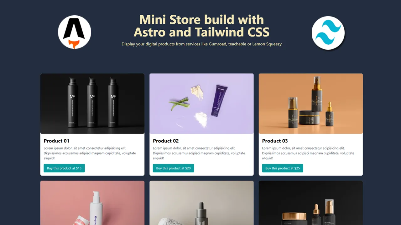 Mini Store - Responsive Store Template