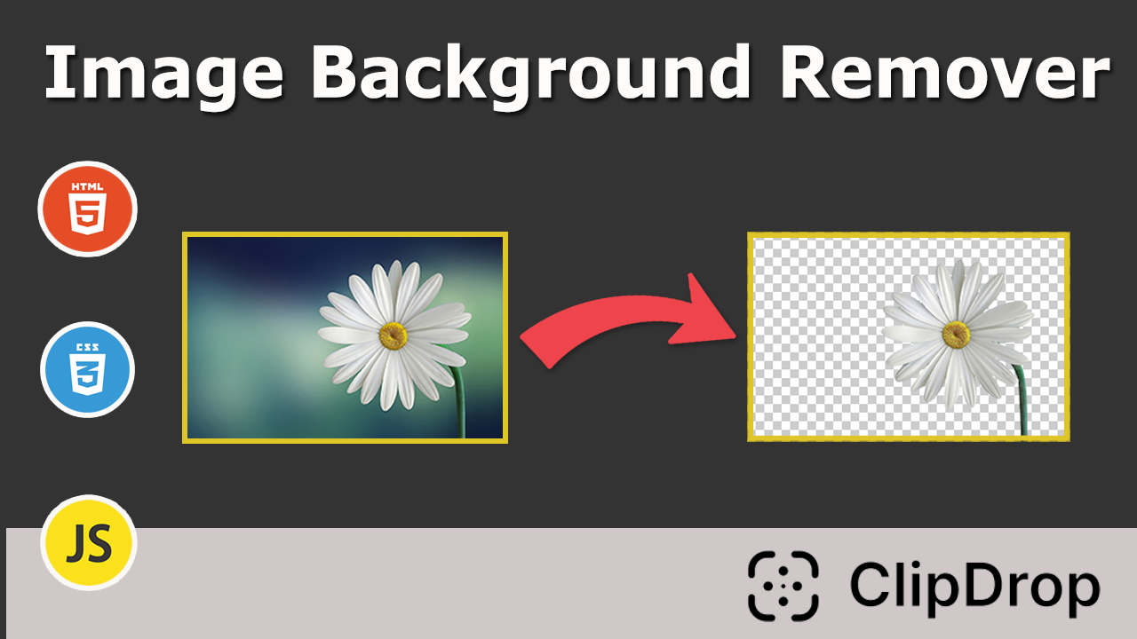 How to Remove Image Background Using Clipdrop API in JavaScript
